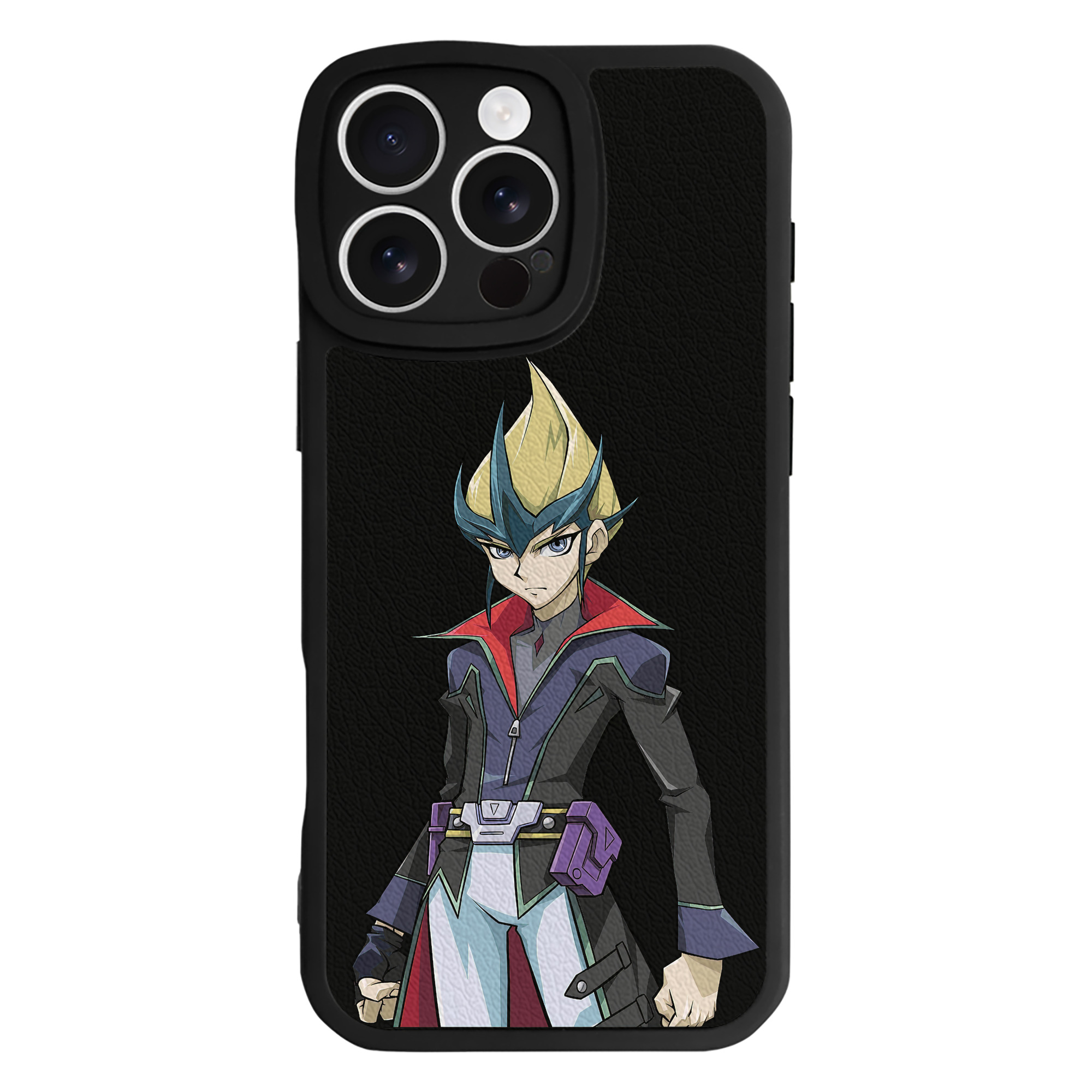 遊☆戯☆王 Yu-Gi-Oh! 【iPhone 16シリーズ対応】シリコンスマホケース（レザー調） 材質：シリコン